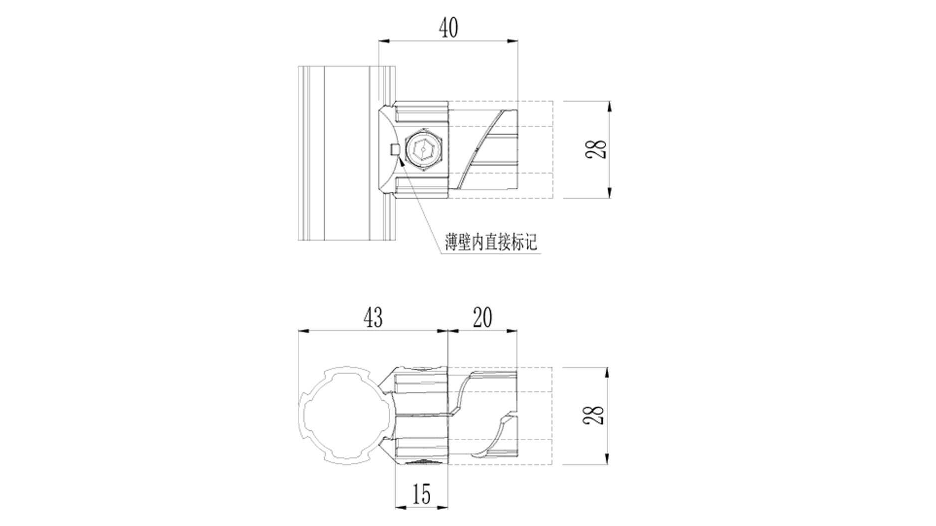 薄管內(nèi)接直接頭尺寸