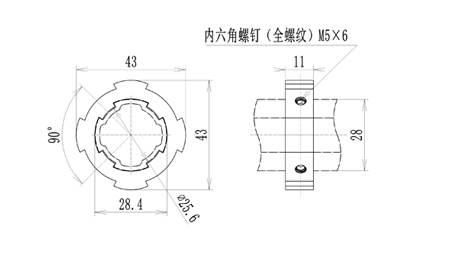 滑套定位環(huán)尺寸