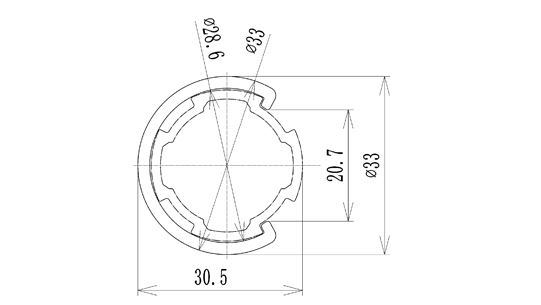 C型線棒防護(hù)套尺寸